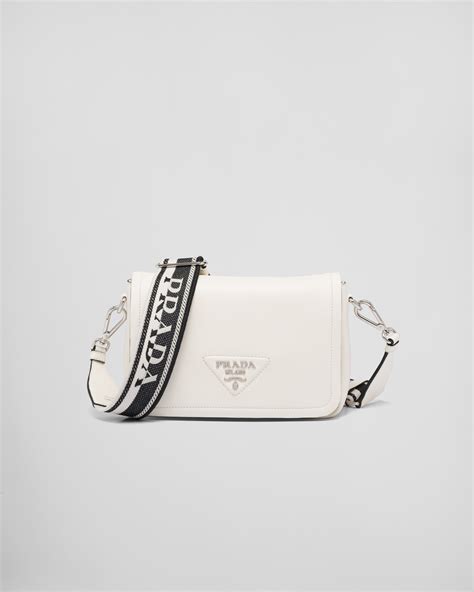 prada small bag white|white Prada bag men.